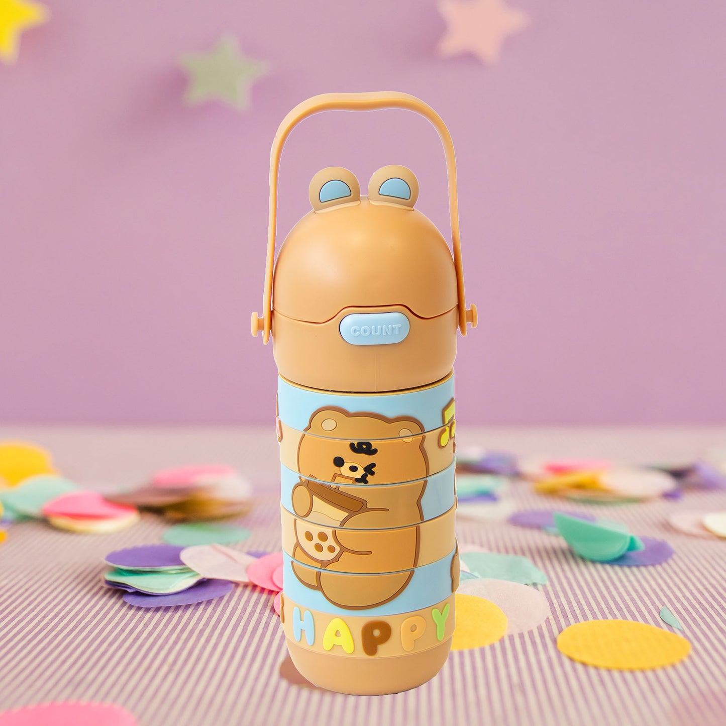 Figurás puzzle termosz kulacs (400 ml)